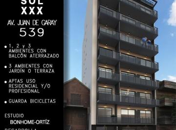 Departamento de 3 ambientes, San Telmo · 3 Ambientes a Estrenar con Balcón Aterrazado - San Telmo
