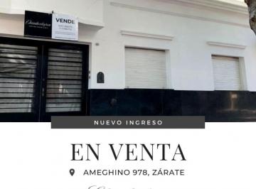 Casa de 4 ambientes, Zárate · Venta Casa en Ameguino 978 Zárate