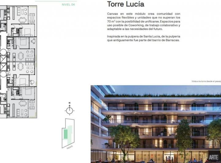 Departamento · 95m² · 2 Ambientes