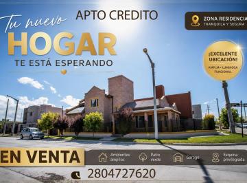 Casa de 6 ambientes, Trelew · Ideal Para Quienes Buscan Financiar La Compra con Credito Hipotecario