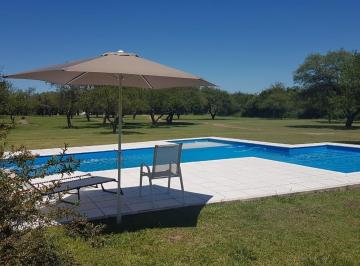 Piscina · Alquiler Vacacional Complejo de 3 Cabañas y Piscina en Las Calles Traslasierra Córdoba