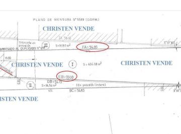 Plano Saavedra 2371 ciudad de Santa Fe · Terreno - Centro