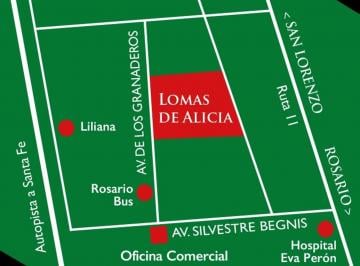 Terreno · 300m² · Terrenos a La Venta en Barrio Lomas de Alicia Baigorria