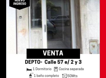 Departamento de 2 ambientes, La Plata · Departamento un Dormitorio - Ideal Inversionistas