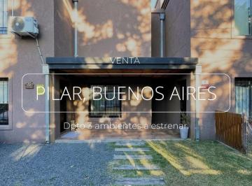 Departamento · 66m² · 3 Ambientes · 1 Cochera · Departamento 3 Ambientes en Venta, Pilar