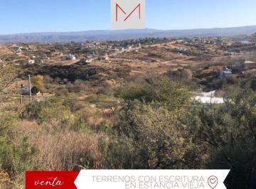 Terreno , Estancia Vieja · Terreno en Estancia Vieja a 10 Min de Carlos Paz