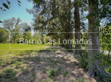Terreno · 1200m² · 2 Terrenos en Venta, Barrio Semi Cerrado Las Lomadas, Los Cardales