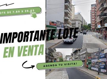 Terreno , Almagro · Excelente Lote en Inmejorable Ubicación en Almagro Caba