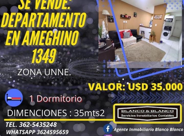 Departamento · 35m² · 2 Ambientes