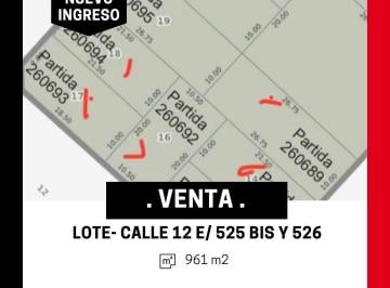 Terreno , La Plata · Oportunidad Inversores 6 Lotes en Venta Se Venden en Conjunto