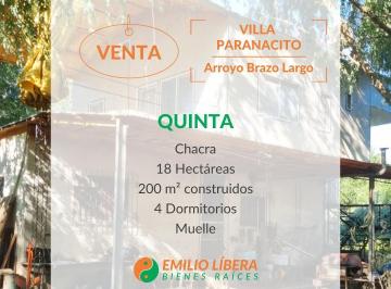 Quinta vacacional · 200m² · 10 Ambientes · Quinta - Villa Paranacito