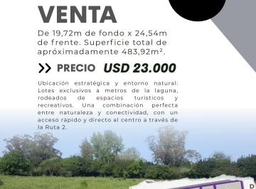 Terreno , Chascomús · Oportunidad Chascomús: Lote 13 de 483 m², Ideal Inversores y Desarrolladores, Excelente Ubicación