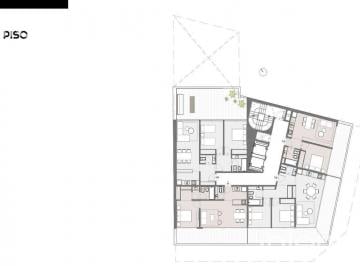 plano planta piso 9 · Departamento - Palermo