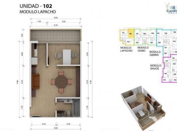 Departamento · 39m² · 2 Ambientes · Departamento en Venta - 2 Amb C/ Balcon y Amenities - Villa Martelli