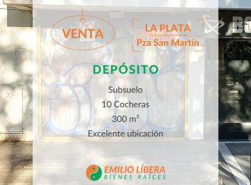 Depósito · 300m² · 2 Ambientes · 10 Cocheras · Depósito - La Plata