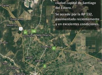 Campo · 4578m² · En Venta Campo en Clodomira - La Banda - Santiago del Estero