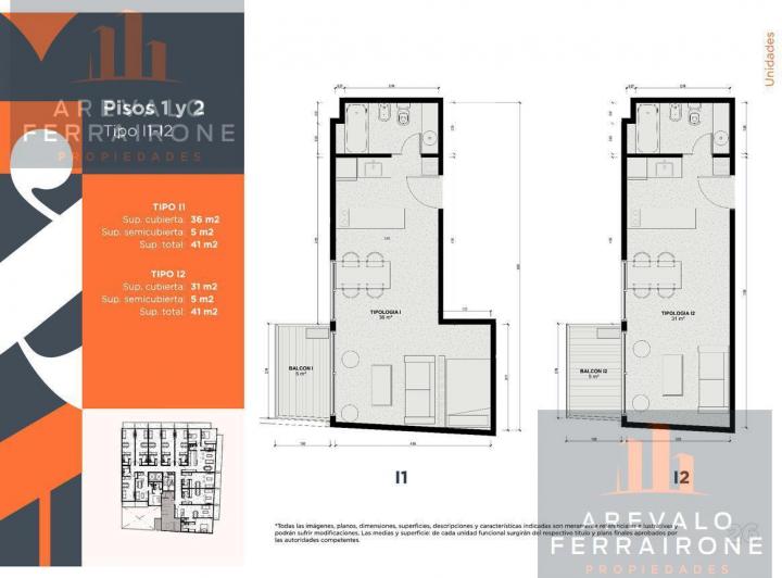 Departamento · 26m² · 2 Ambientes