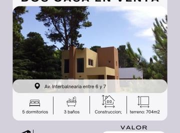 Casa de 6 ambientes, Costa del Este · Casa Costa del Este Frente a La Reserva