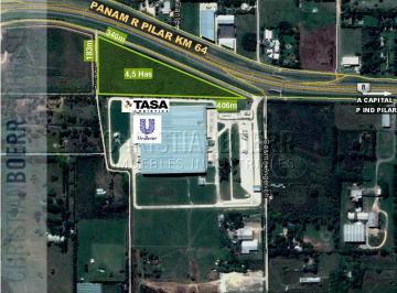 Terreno · 44891m² · 4,5 Has S/panamericana Pilar Km 64 - Ideal Industria