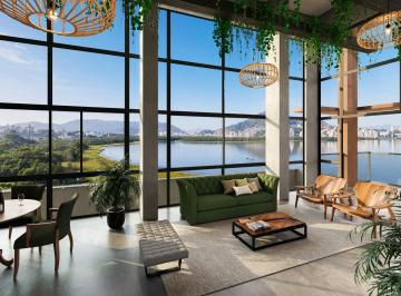 Lujoso emprendimiento de 2 torres frente al mar y con vista al mar en el barrio  · Vista Al Mar en João Paulo - Florianópolis - Lujoso Apartamento 2 Dorm Siendo 1suite