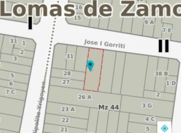 Terreno , Lomas de Zamora · Excelente Lote en Venta en Lomitas
