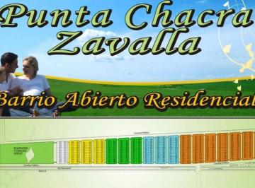 Terreno · 385m² · Lotes en Venta - Punta Chacra - Zavalla