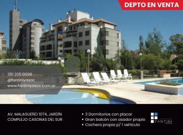 Departamento de 5 ambientes, Córdoba · Depto // 3 Dorm // Jardín // Complejo Casonas del Sur // 2 Baños // Cochera