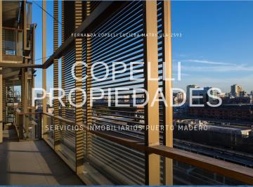 Departamento de 4 ambientes, Puerto Madero · Copelli Propiedades - Aleph Penthouse en Duplex - Amoblado - Vistas Al Dique