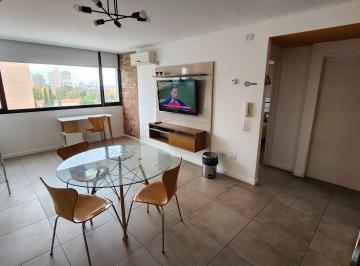 Departamento de 1 dormitorio y 1 baño, con cochera cubierta incluida como unidad · Departamento Amoblado de 1 Dormitorio con Cochera Cubierta – Excelente Ubicación