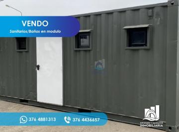 Campo · 15m² · Sanitarios / Baños en Modulo Transportable de 15 m²