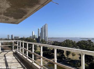 Imagen 1 - Semipiso de 2 dormitorios con balcón, vista al río y amenities en Av. Rivadavia. - · Semipiso de 2 Dorm. con Balcón, Vista Al Río y Amenities en Av Rivadavia.