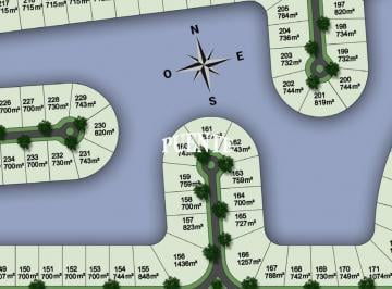 Terreno · 743m² · Lote Al Lago en Las Victorias - Canning (Ezeiza)