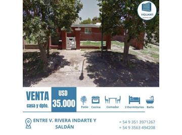Casa · 136m² · 5 Ambientes · 1 Cochera · Vendo Casa - Dpto + Terreno - (Entre V. Rivera Indarte y Saldán)