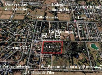 Terreno · 25169m² · Fracción en Zona Bien Desarrollada y Cerca de La Ciudad de Pilar