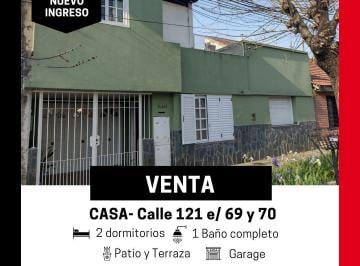 Casa de 3 ambientes, La Plata · Oprotunidad.3 Propiedades en 1