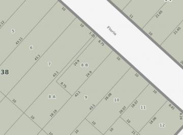 Terreno de 3 ambientes, La Matanza · Lote Centrico 8,75 X 24,90 // Florio 2969