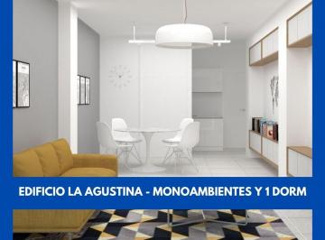 Departamento · 40m² · 1 Ambiente · Venta Monoambiente Edificio La Agustina
