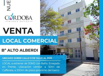 Local comercial · 30m² · 1 Ambiente · Local Comercial en Venta Alto Alberdi Zona Plaza Jeronimo del Barco