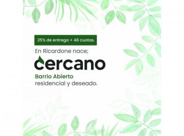 Terreno · 300m² · Lotes en Ricardone, Excelente Acceso por Autopista