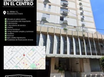 Departamento · 85m² · 4 Ambientes · Se Vende: Av Wilde 12, Departamento de 3 Dorm.