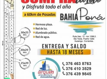 ARQ-ARQ-260_2 · Lote en Barrio, con Hermosa Playa Sobre El Rio