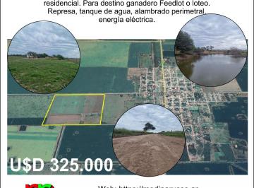 Campo de 2 ambientes, Sebastián Elcano · Sebastian El Cano - Importante Fraccion de Campo