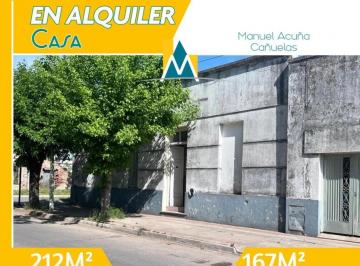 Casa · 167m² · 5 Ambientes · 1 Cochera · Casa en Alquiler con Destino Comercial - Cañuelas