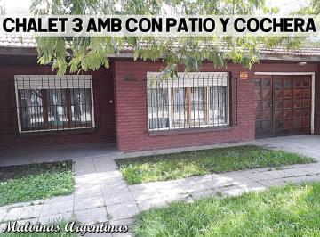 Casa · 208ha · 2 Dormitorios · 1 Cochera · Chalet 3 Amb con Patio y Cochera