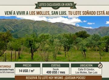 Terreno , Los Molles · Terreno Merlo Los Molles San Luis Financiacion