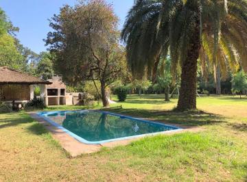 Quinta vacacional de 4 ambientes, Presidente Perón · Hermosa Casa Quinta de 4 Amb con Amplio Parque Pileta y Casa de Casero