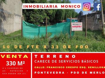 Terreno · 330m² · Venta Terreno en Pontevedra