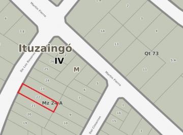 Terreno , Ituzaingó · Lote de 400 m² en Ubicacion Unica de Parque Leloir a m de Av Martin Fierro