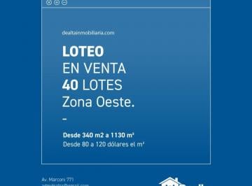 Foto · 40 Lotes en Zona Oeste