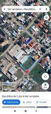 Lotes juntos 1004m² en Distrito E3, esquina Cuba y Hernandarias